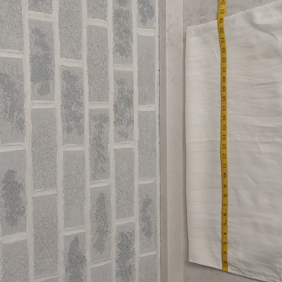 Women's Long White Maxi Dress with Beautiful Light Pink & Green Rose Embroidery - Picture 8 of 10